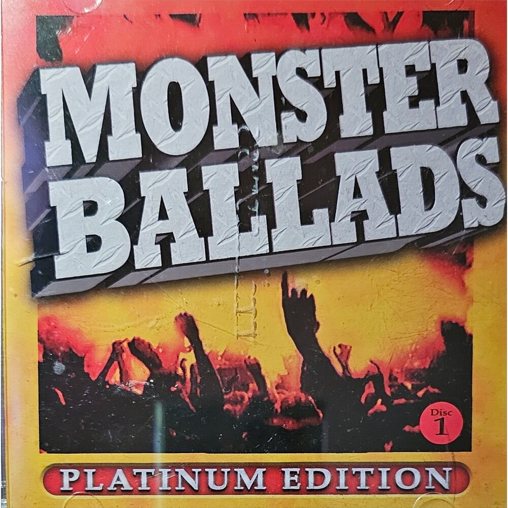 Monster Ballads: Platinum Edition - Audio CD By Monster Ballads - VERY GOOD 2 CD